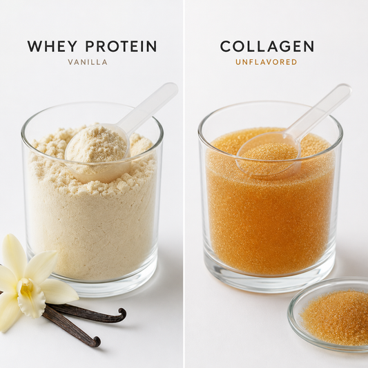 Collagen vs Whey Protein: Should You Take Both?
