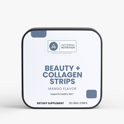 Beauty + Collagen Strips – Mango | Aeterna Nutrition