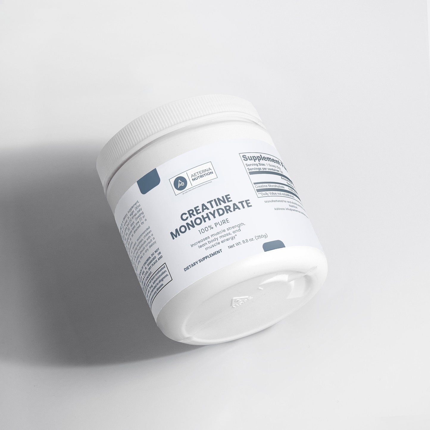 Creatine Monohydrate – Pure Unflavored Powder | Aeterna Nutrition