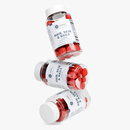 Hair, Skin & Nails Gummies – Biotin + Collagen + Vitamins | Aeterna Nutrition