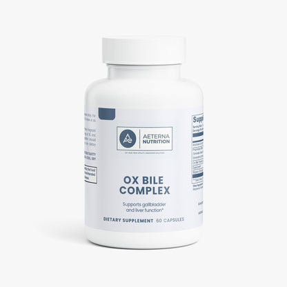 Ox Bile Complex – Digestive Enzyme & Bile Support | Aeterna Nutrition
