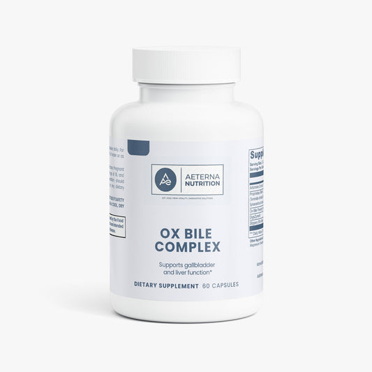 Ox Bile Complex – Digestive Enzyme & Bile Support | Aeterna Nutrition