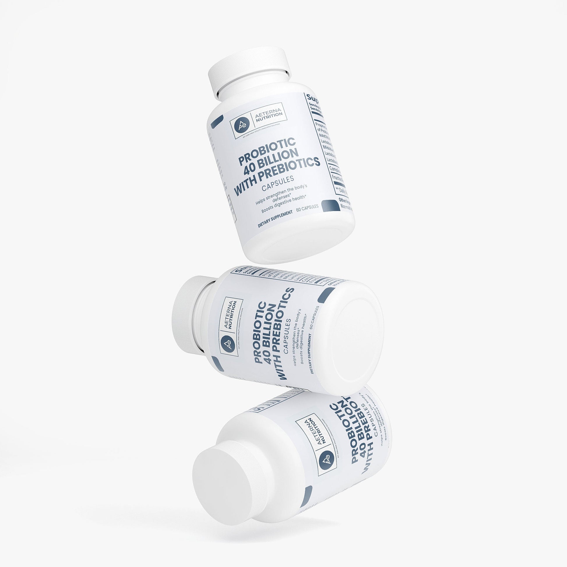Probiotic 40 Billion with Prebiotics | Aeterna Nutrition
