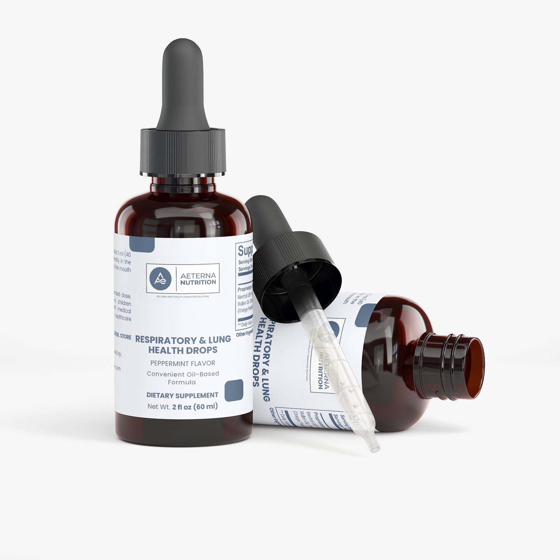 Respiratory & Lung Health Drops – Essential Oil Blend | Aeterna Nutrition