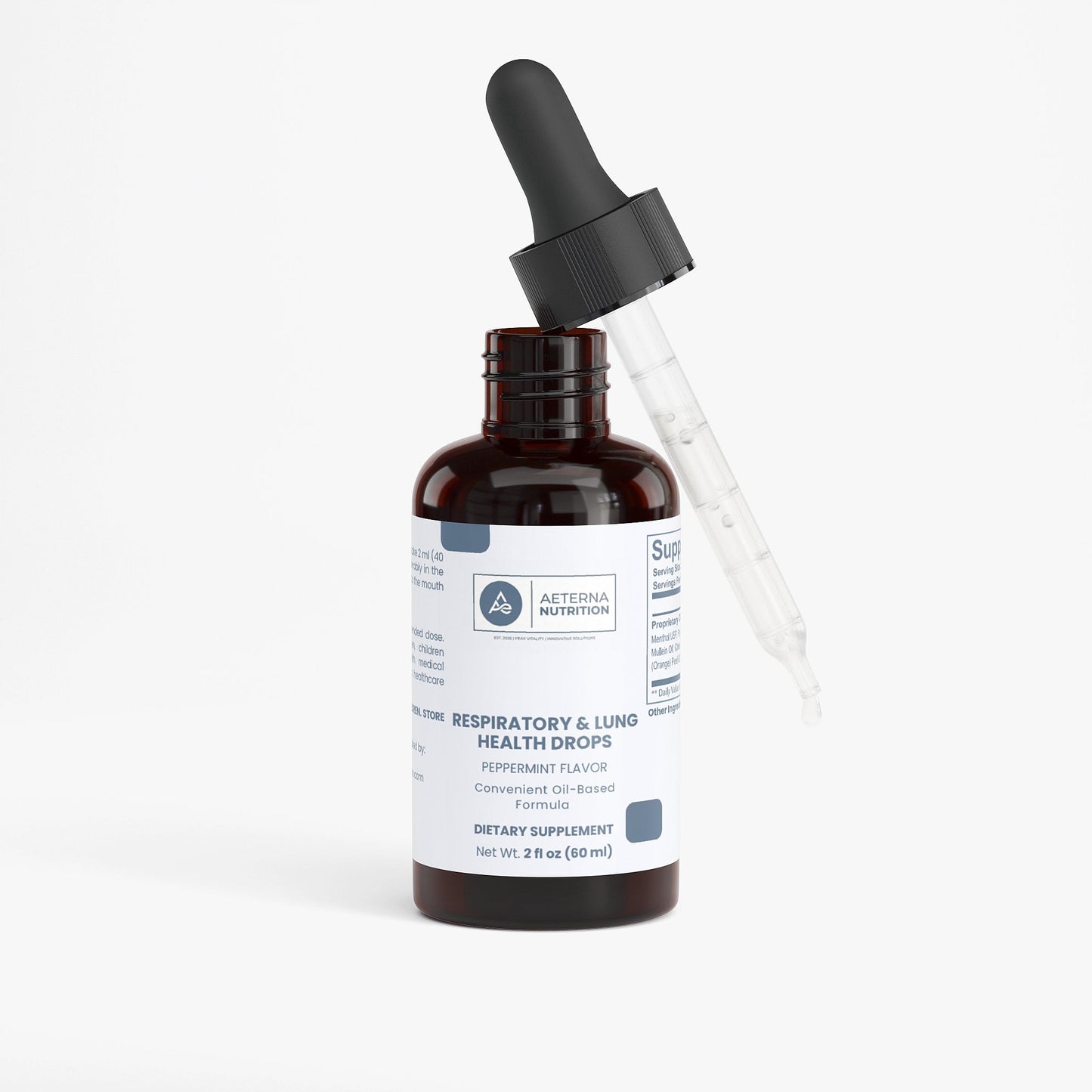 Respiratory & Lung Health Drops – Essential Oil Blend | Aeterna Nutrition