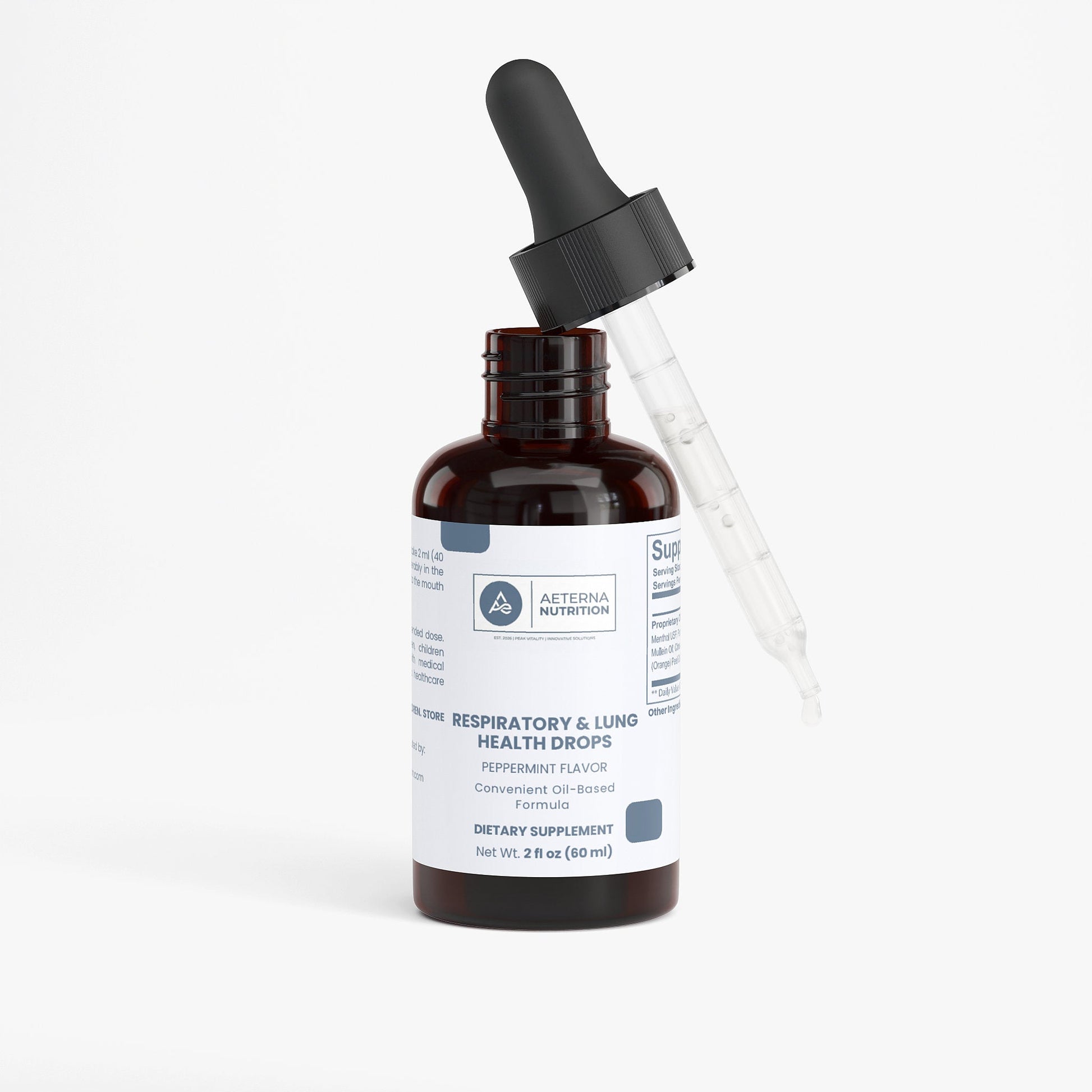 Respiratory & Lung Health Drops – Essential Oil Blend | Aeterna Nutrition
