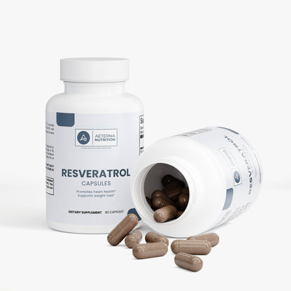 Resveratrol 50% 600mg – Antioxidant Capsules | Aeterna Nutrition